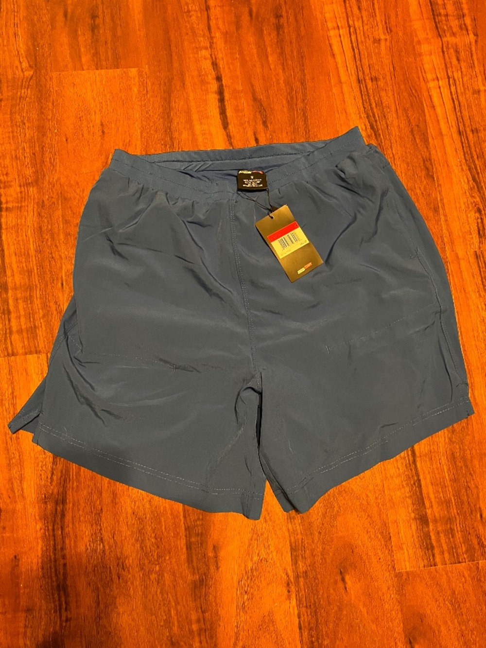Jump Start 2-in-1 Stretch Gym Running Shorts - M - Royal Blue